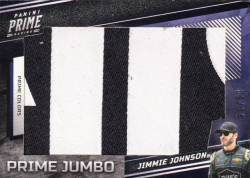 2023 Panini Prime Racing Prime Jumbo firesuit patch Jimmie Johnson 