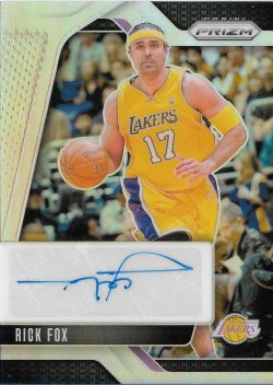 2024-25 Panini Prizm Signatures Silver Rick Fox