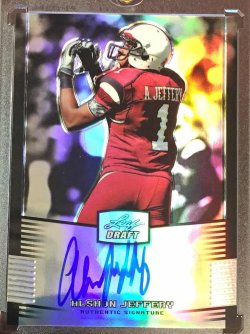 2012 Leaf Draft Alshon Jeffery Auto