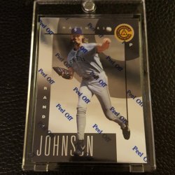 1998  Pinnacle Certified Base Prototype Randy Johnson