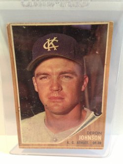 1962 Topps  Deron Johnson