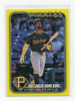 2024 Topps Topps Update Yellow Andrew McCutchen (Highlight - Checklist US1-US63)