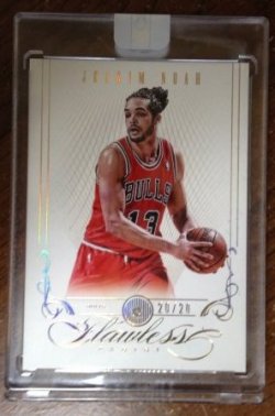 2013  Panini Flawless Joakim Noah Diamond Base 20/20
