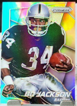 2014 Panini Prizm Bo Jackson Silver Prizms