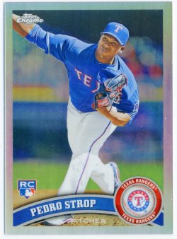 2011 Topps Chrome Refractor Pedro Strop