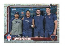2025 Topps Topps Holo Foil 3 and No-No (Shota Imanaga, Miguel Amaya, Porter Hodge, and Nate Pearson)