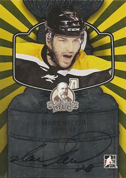 2013-24 In The Game Lord Stanleys Mug Autographs Mark Recchi