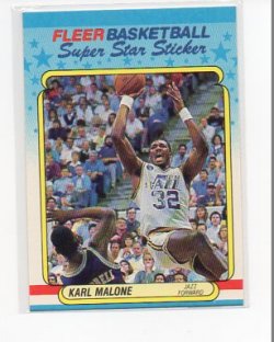  Fleer  Karl Malone
