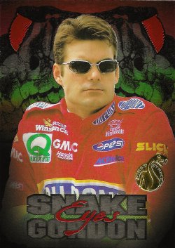 1997  Wheels Viper Snake Eyes (first strike) Jeff Gordon