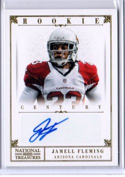 2012 Panini National Treasures Jamell Fleming