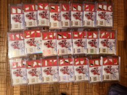 2009-10 Panini National treasures triple patch auto Gerald henderson 