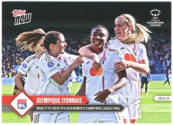 2023-24 Topps Now UWCL Olympique Lyonnais