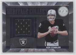   2012 Ken Stabler Panini Totally Certified Heritage Collection Jersey   3/249  Raiders #43 21C1069