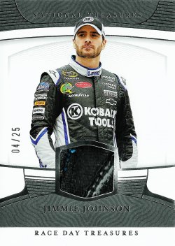 2023 Panini National Treasures Racing (glove) Jimmie Johnson