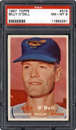 1957 Topps  Billy ODell