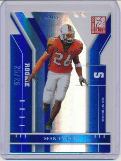    Sean Taylor 2004 Donruss Elite Status RC /26