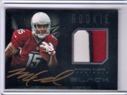 2012 Panini Black Michael Floyd RPA