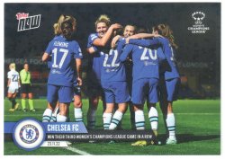 2022-23 Topps Now UEFA Womens Champions League Chelsea FC