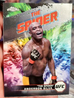 2024 Topps Chrome UFC Anderson Silva – “The Spider” AKA Insert
