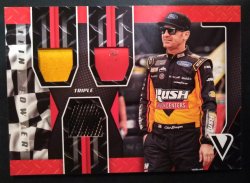 2019 Panini Victory Lane Triple Relic Clint Bowyer