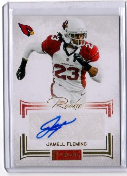 2012 Panini Playbook Jamell Fleming Auto