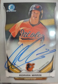 2014 Bowman Chrome Adrian Marin Auto