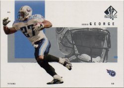 2001 Upper Deck SP Authentic Eddie George