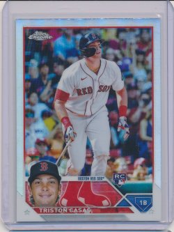    Triston Casas 2023 Topps Chrome Refractor RC