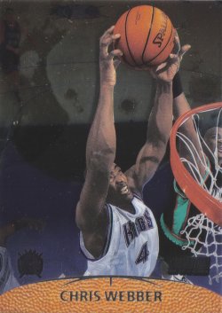 1999-00 Topps Stadium Club One of a Kind Chris Webber #ed 102/150