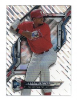 2018 Topps Topps High Tek Magma Diffractor Aaron Altherr