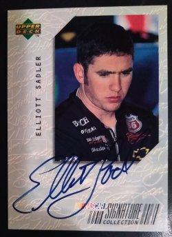 1999 Upper Deck Signature Collection  Elliott Sadler