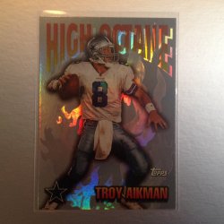 1997 Topps  Troy Aikman High Octane 