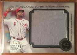 2013 Topps Museum Momentous Material Brandon Phillips