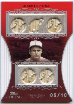 2008 Topps Sterling Jimmie Foxx Moments