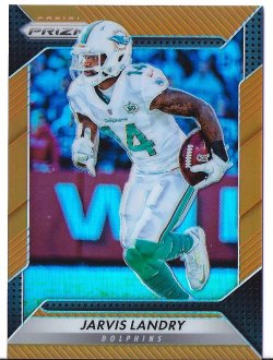 2016 Panini Prizm Prizms Orange Jarvis Landry