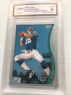 1998 Topps Season opener  Peyton manning rookie