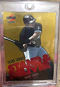 Frank Thomas Card 1999 Fleer Brilliants Shining Stars #11