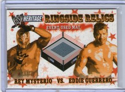 2005 Topps Heritage Rey Mysterio & Eddie Guerrero Ringside Relics
