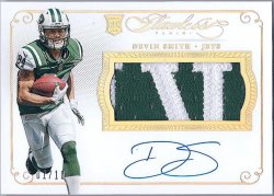 2015 Panini Flawless Football Devin Smith Rookie Autograph Patch /10