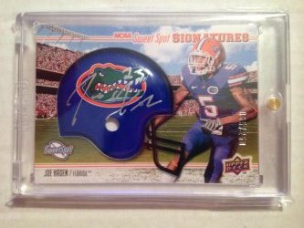 Danny Wuerffel , Chris Leak And Tim Tebow Autographed Florida