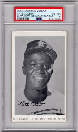 1966 Houston Astros Nate Colbert