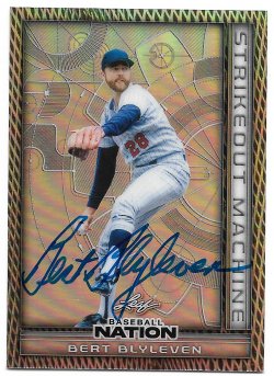 2025 Leaf Baseball Nation 14/15 TTM Bert Blyleven 14/15 2/2/26