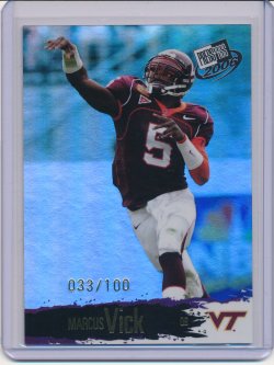    Marcus Vick 2006 Press Pass Reflectors RC /100