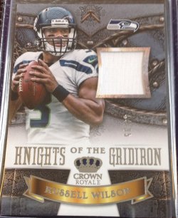2012 Panini Crown Royale Knights of the Gridiron Russell Wilson