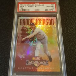 1998 Donruss Crusade Red Randy Johnson