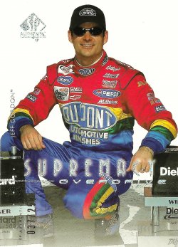 2000 Upper Deck SP Authentic Racing Jeff Gordon