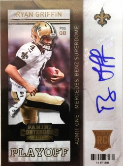 2013  Playoff Contenders Ryan Griffin Playoff Ticket