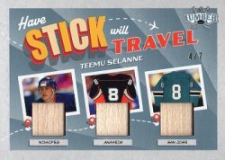 2021/22 Leaf Lumber Have Stick Will Travel Platinum Selanne