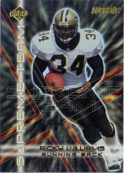 2000 Collectors Edge Supreme Supreme Team Ricky Williams