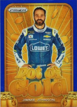 2024 Panini Prizm Racing Pot of Gold (blue) Jimmie Johnson